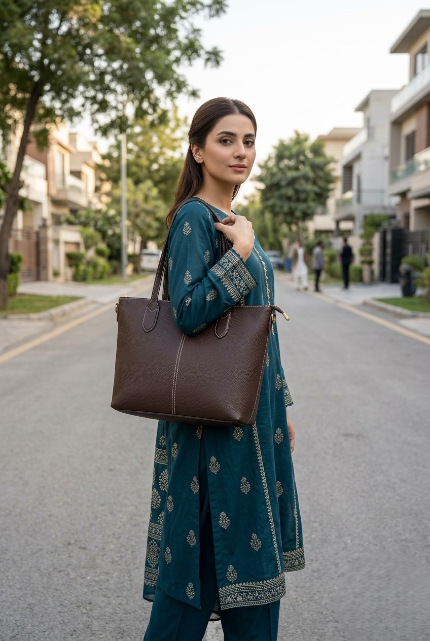 Chic Carry Tote Bag - Image 7