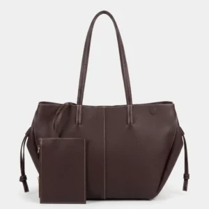 Premium Black Tote Bag – 2-Piece
